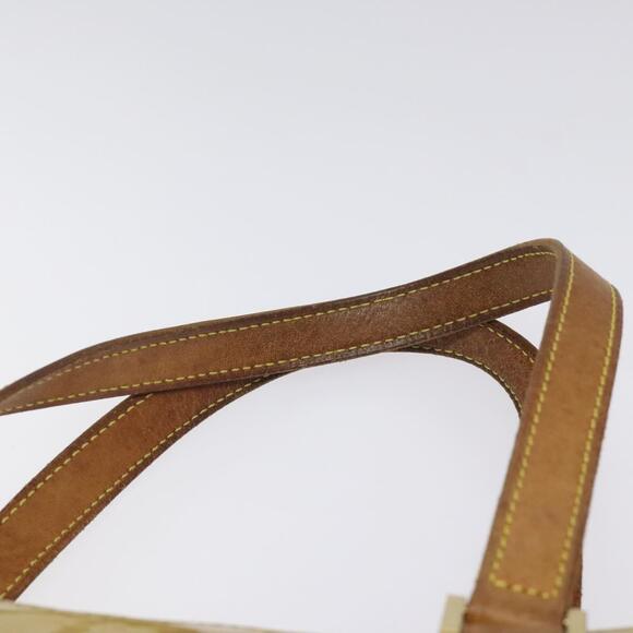 LOUIS VUITTON Monogram Vernis Houston Hand Bag Beige M91004 - Picture 14 of 16